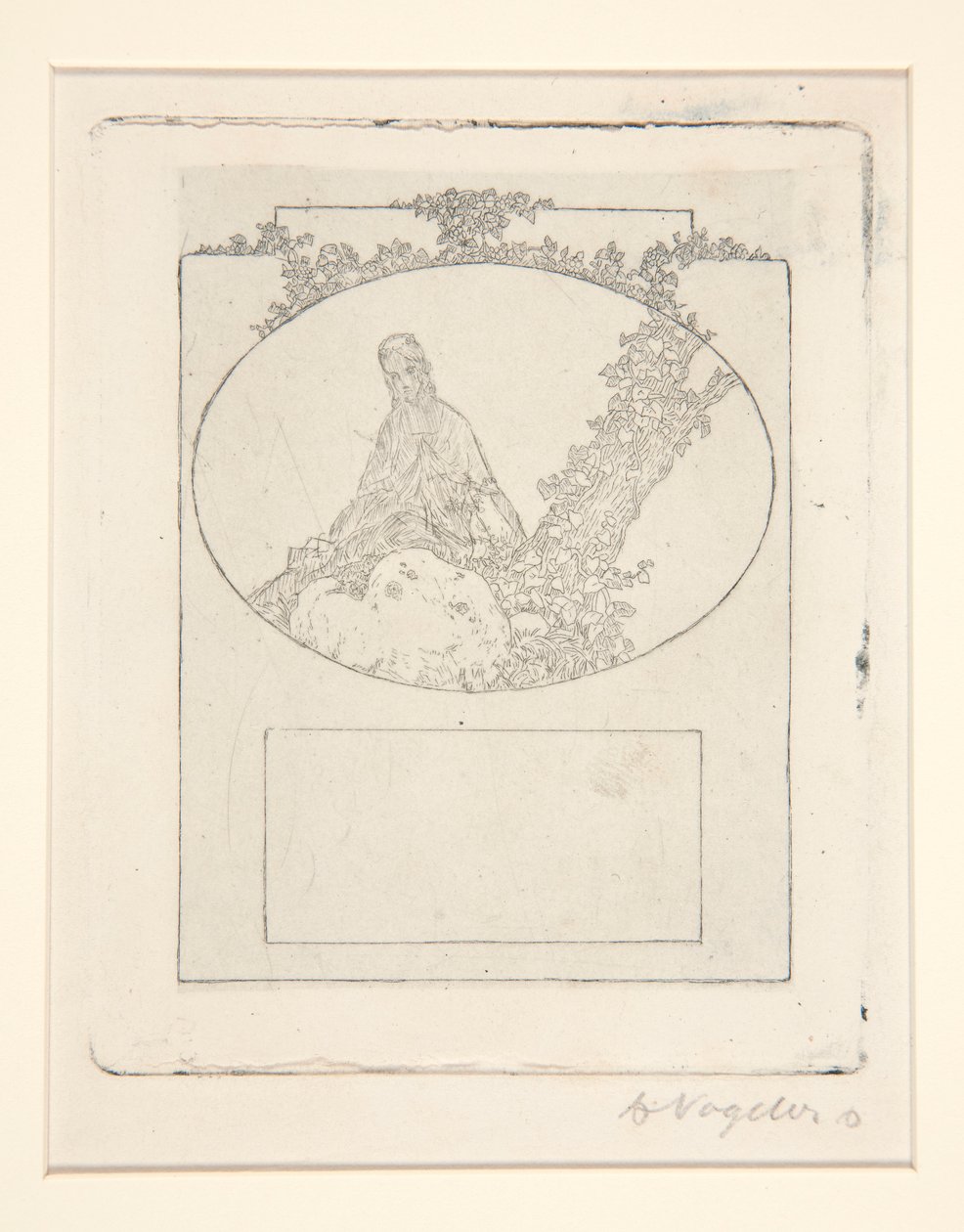 ex libris de Heinrich Vogeler