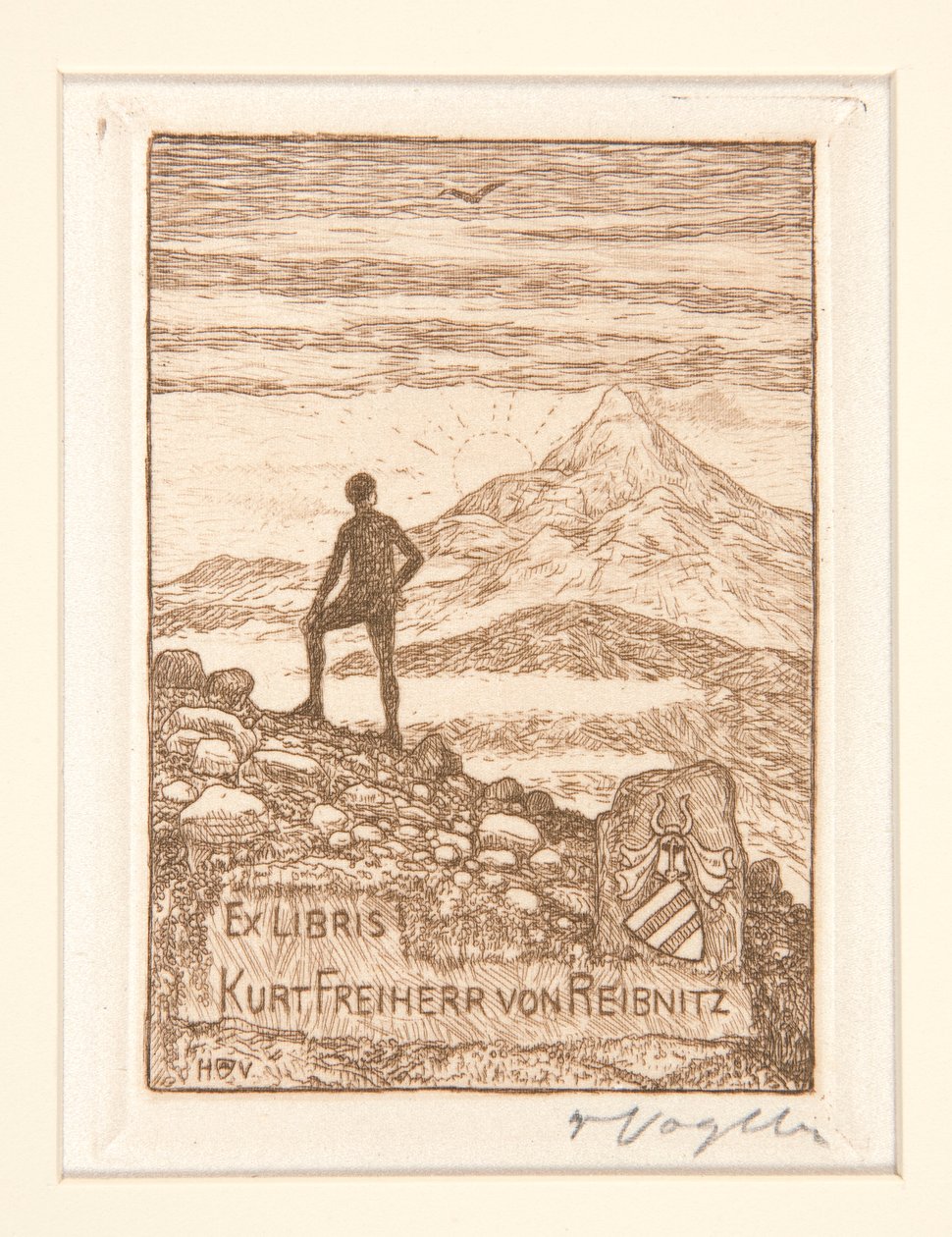 ex libris de Heinrich Vogeler