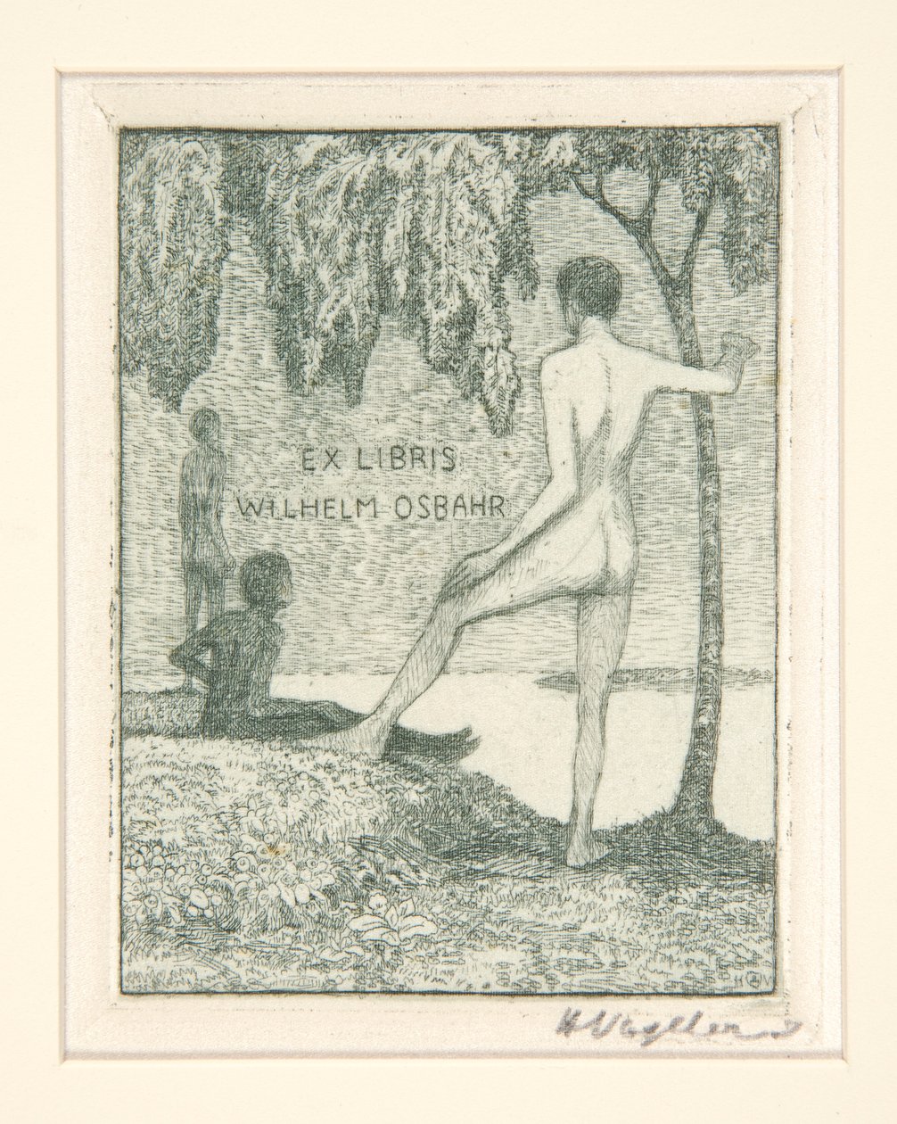 ex libris de Heinrich Vogeler