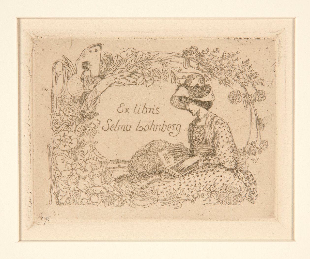 ex libris de Heinrich Vogeler