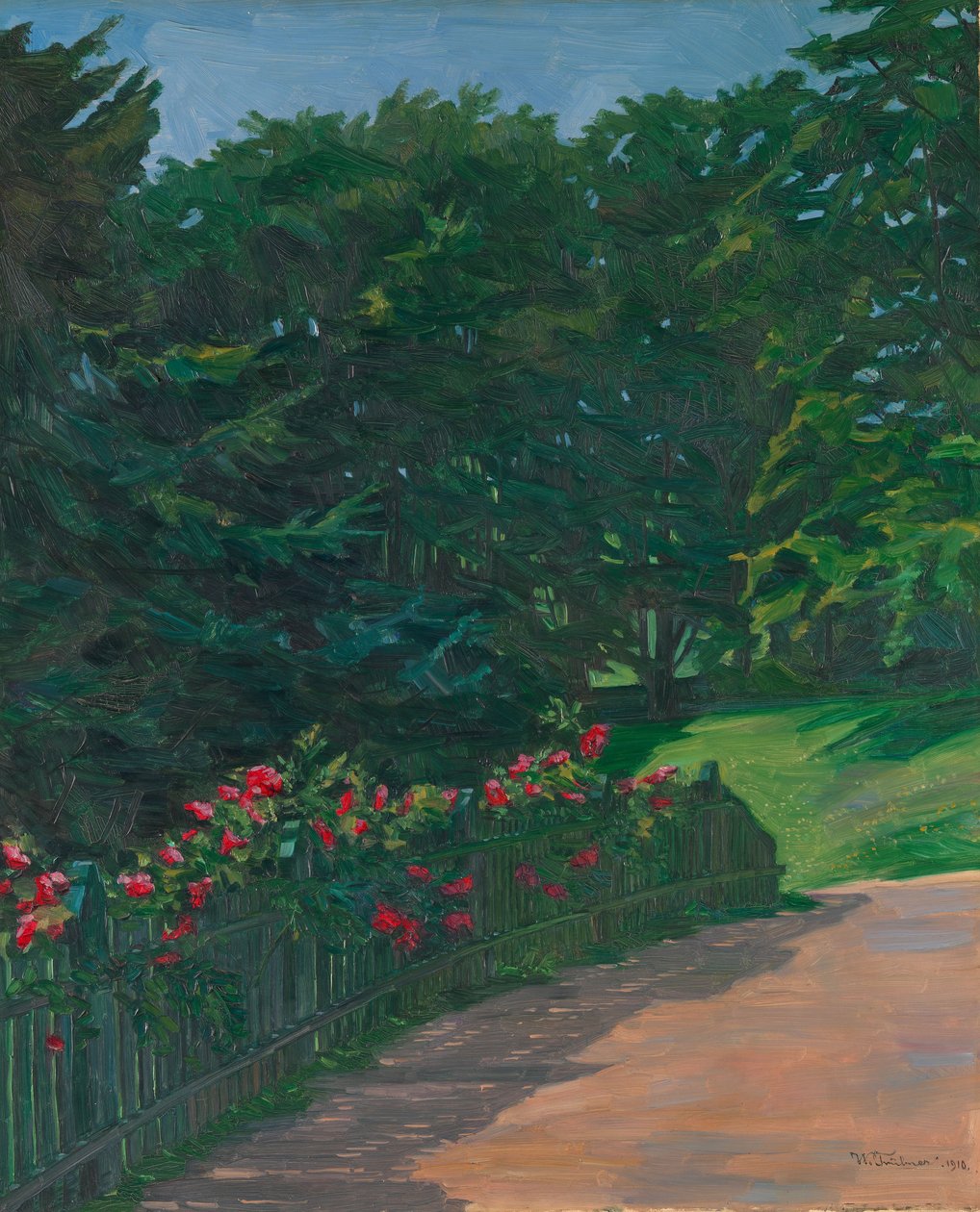 Paisaje, 1910 de Heinrich Wilhelm Truebner