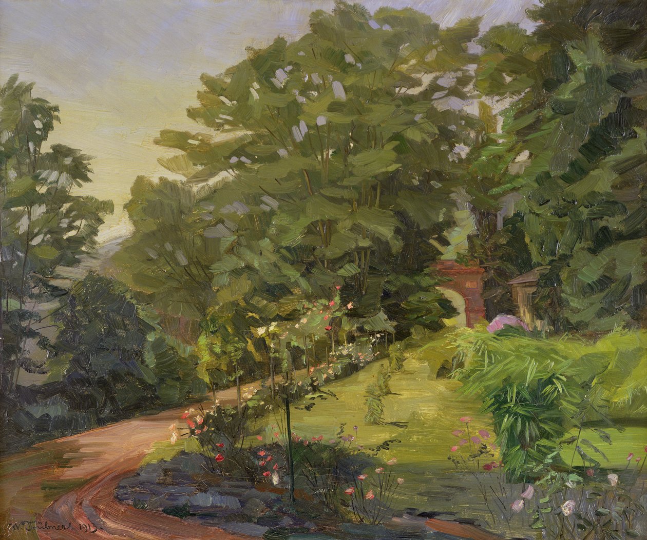 Jardín de Rosas de Heinrich Wilhelm Truebner