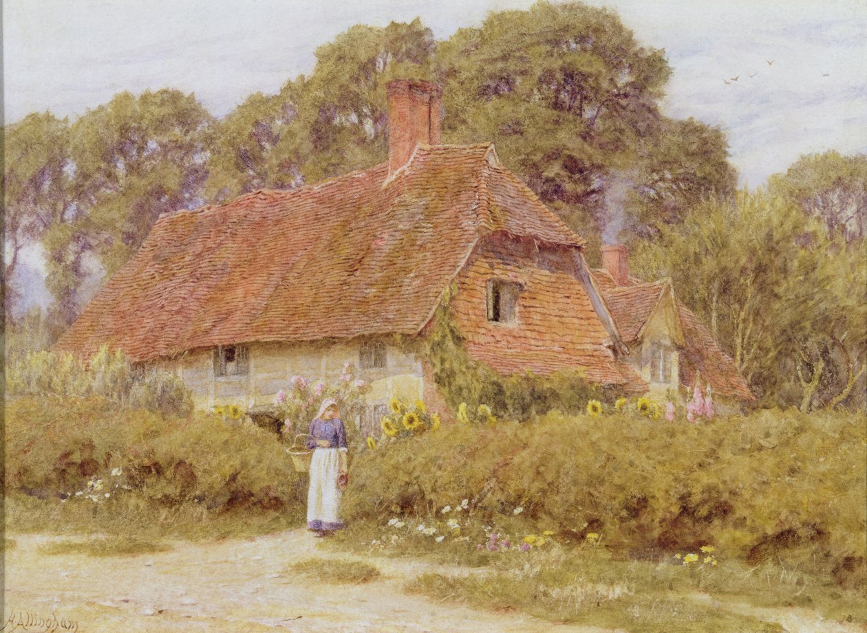 Girasoles de Helen Allingham