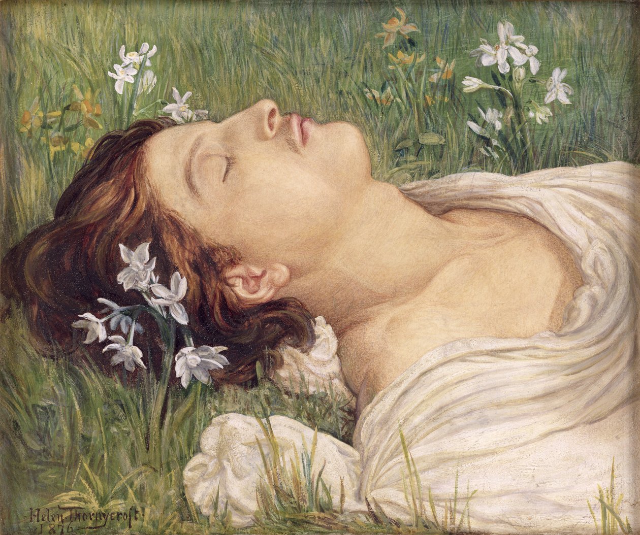 Narciso, 1876 de Helen Thornycroft