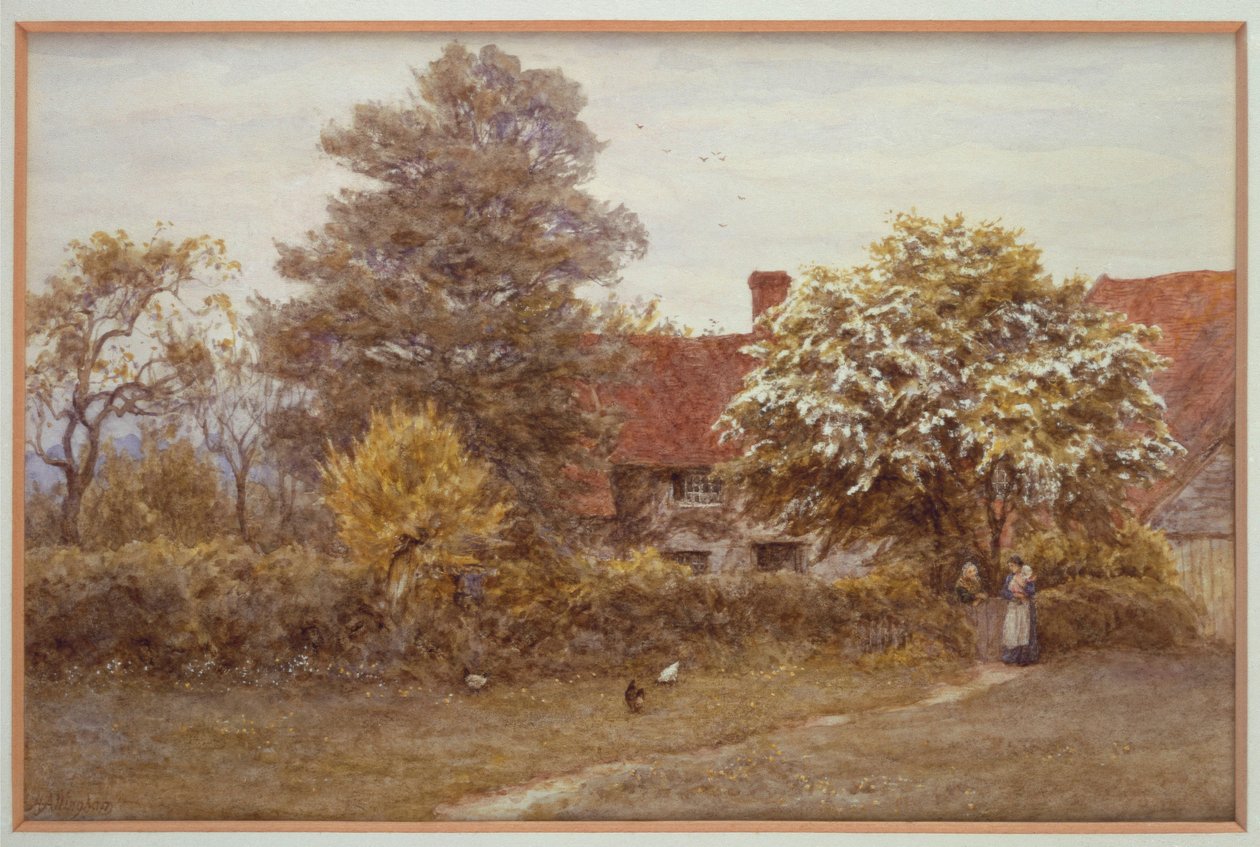 Casa de Blake, Hampstead Heath de Helen Allingham
