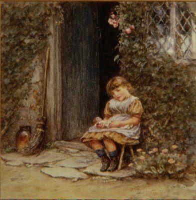 La muñeca favorita de Helen Allingham