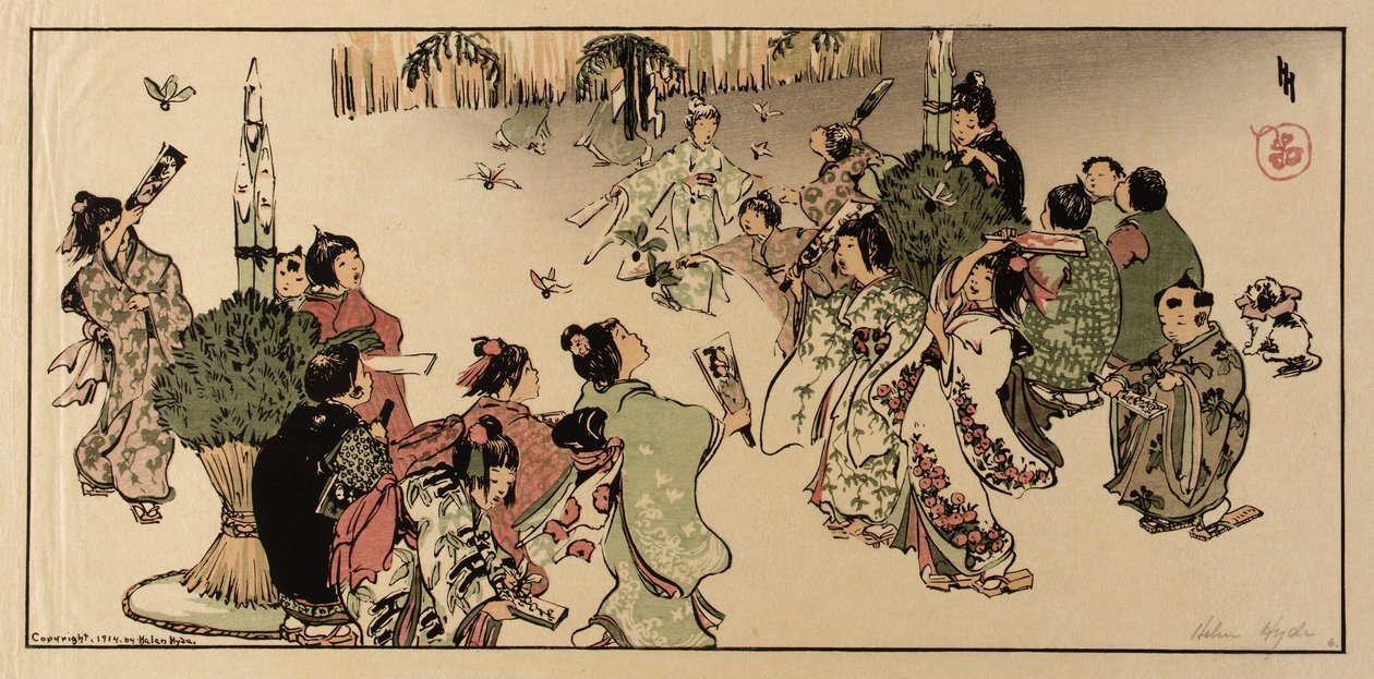 Año Nuevo en Tokio de Helen Hyde