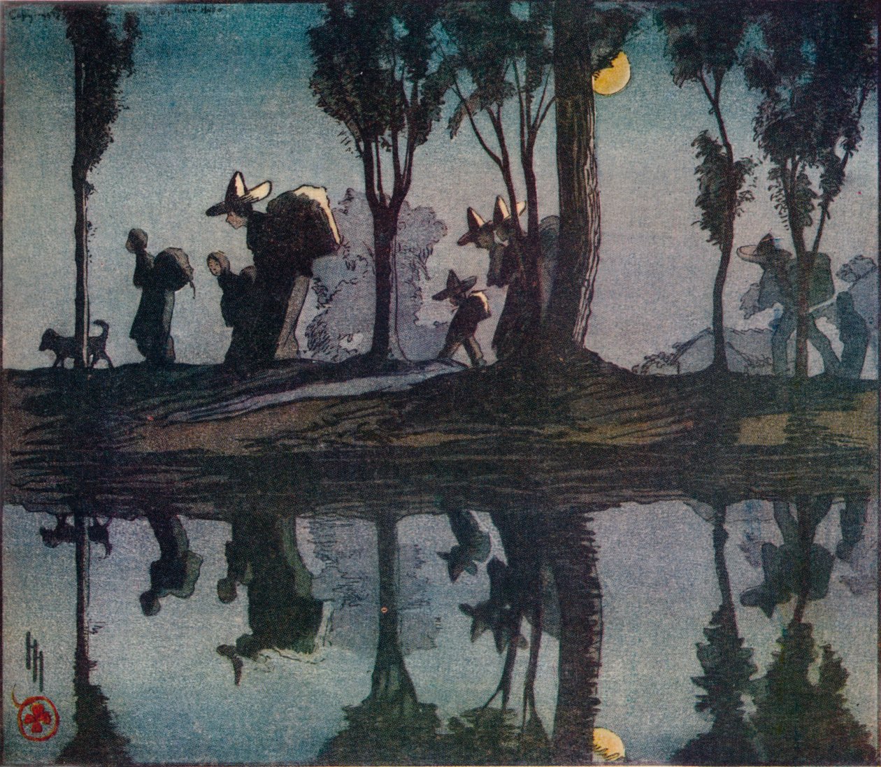 Reflejos, 1912 de Helen Hyde