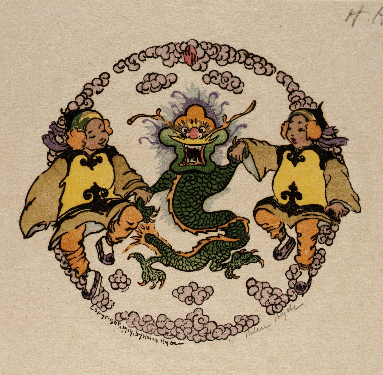 El dragón furioso de Helen Hyde