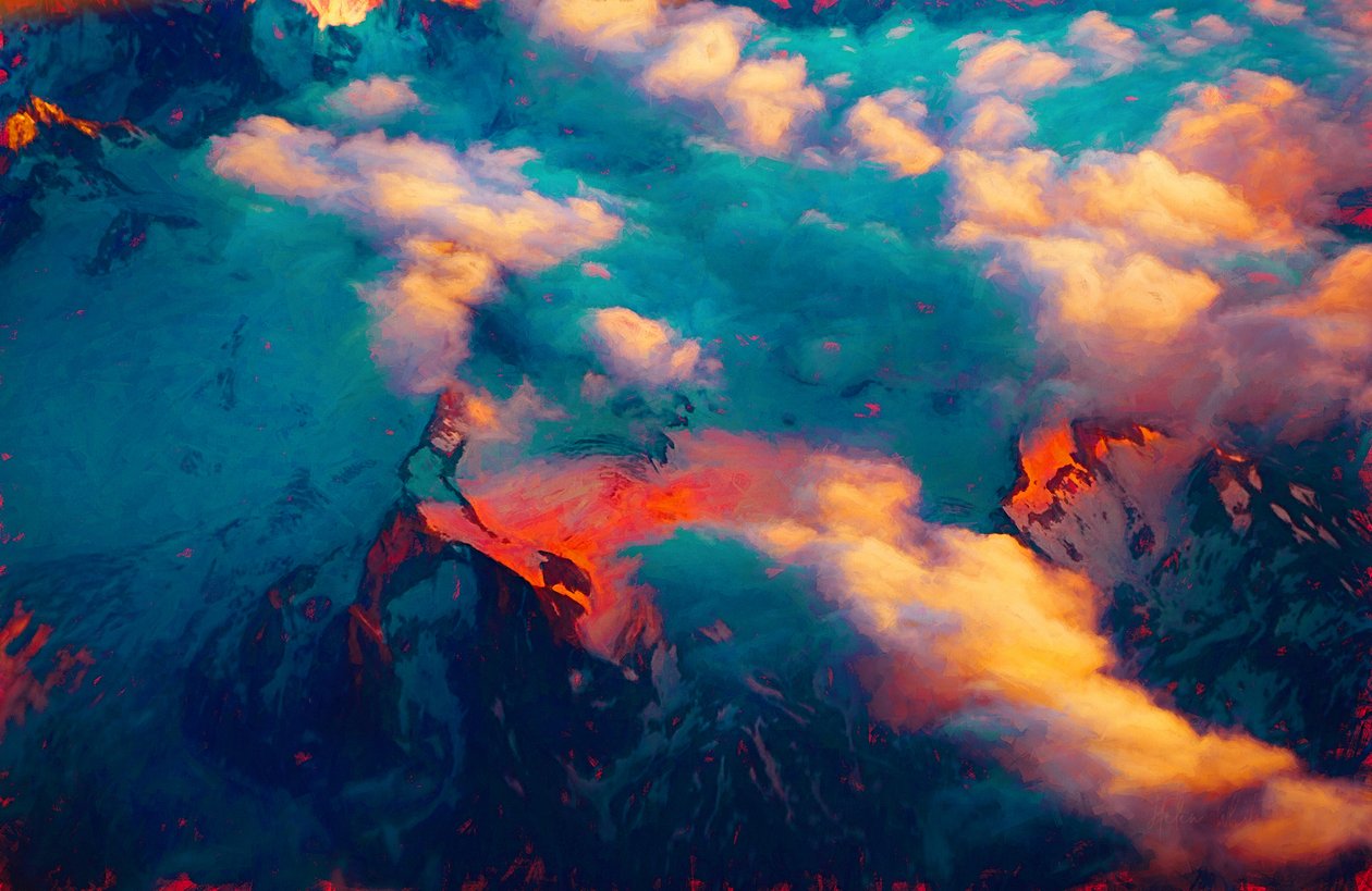 Pico Radiante, 2019 de Helen White