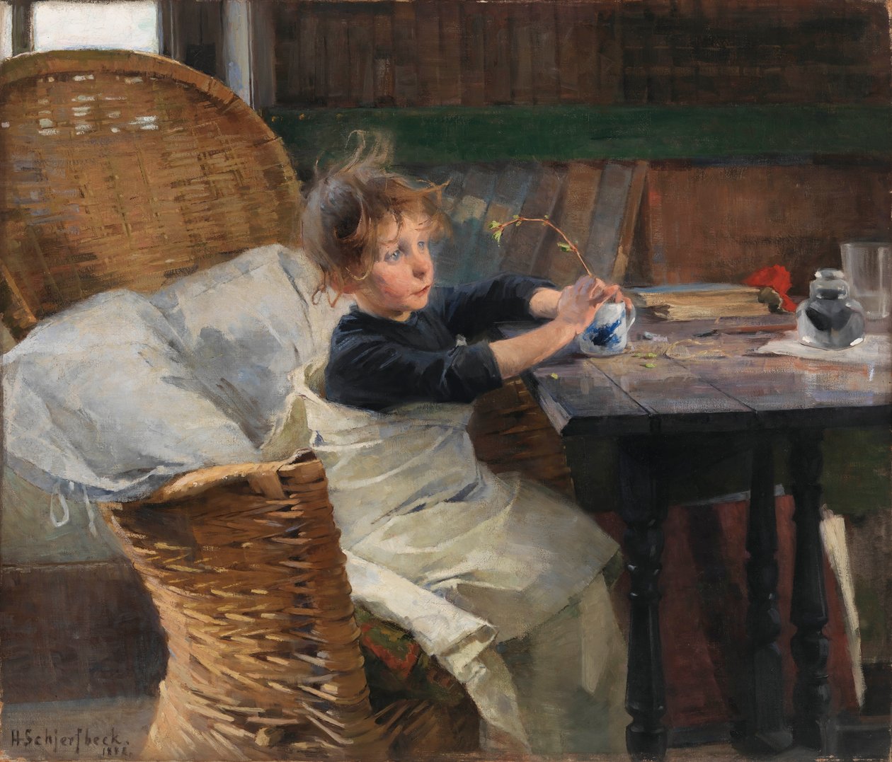 El Convaleciente, 1888 de Helene Schjerfbeck