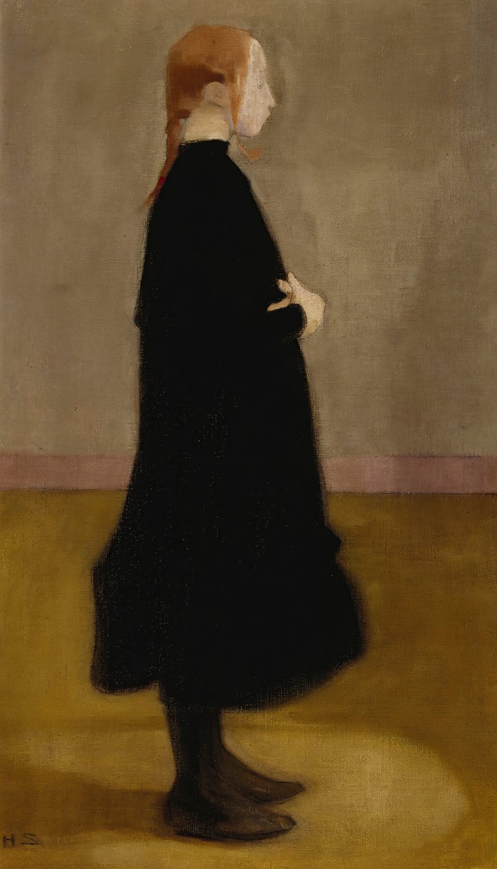 La colegiala II de Helene Schjerfbeck