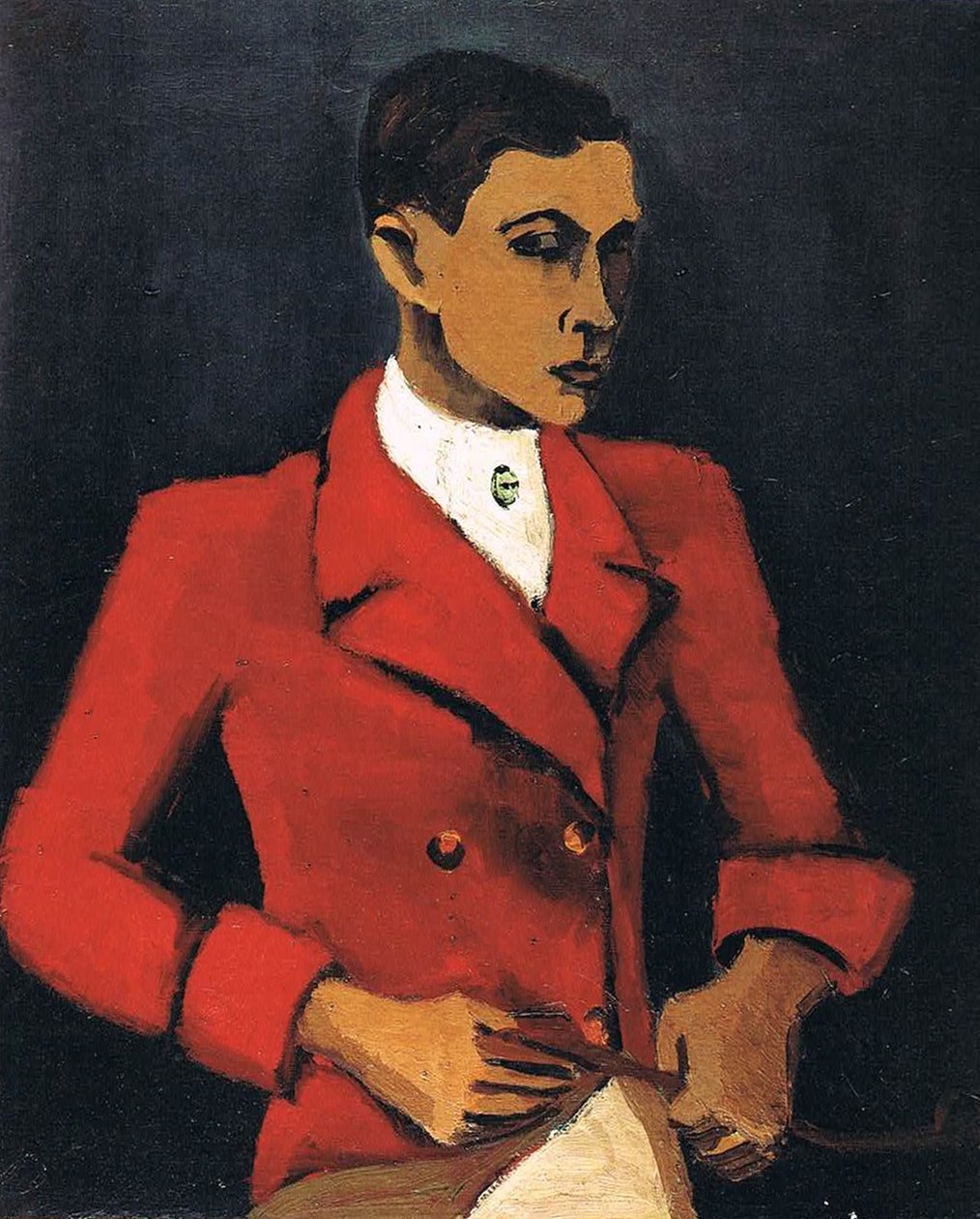 Autorretrato en traje de caza de Helmut Kolle