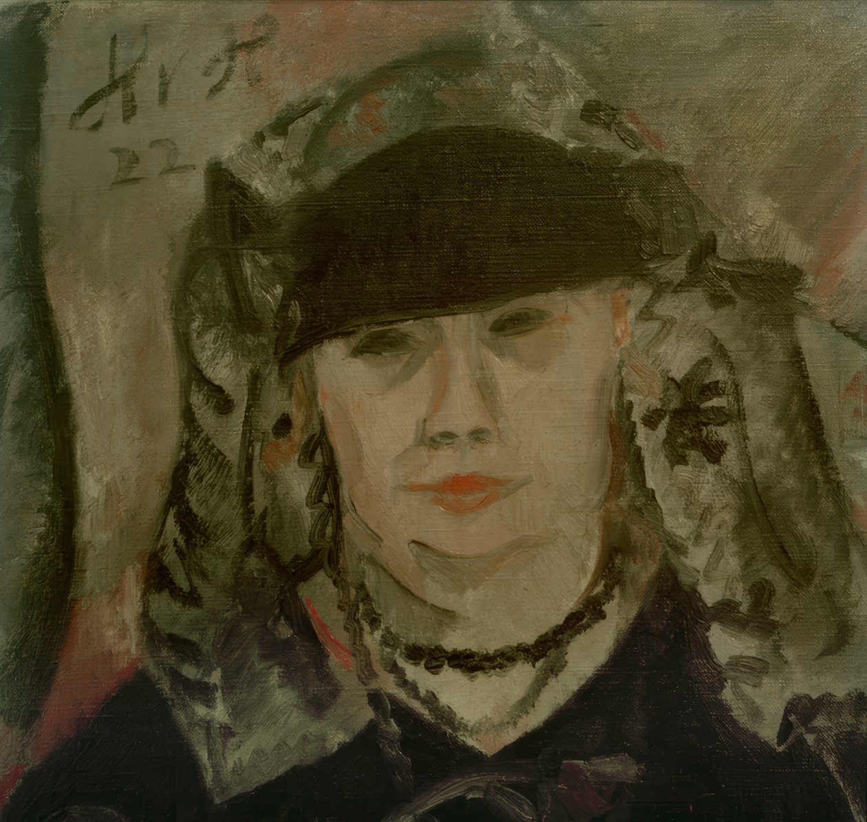 Retrato de Madame Aås de Helmut Kolle