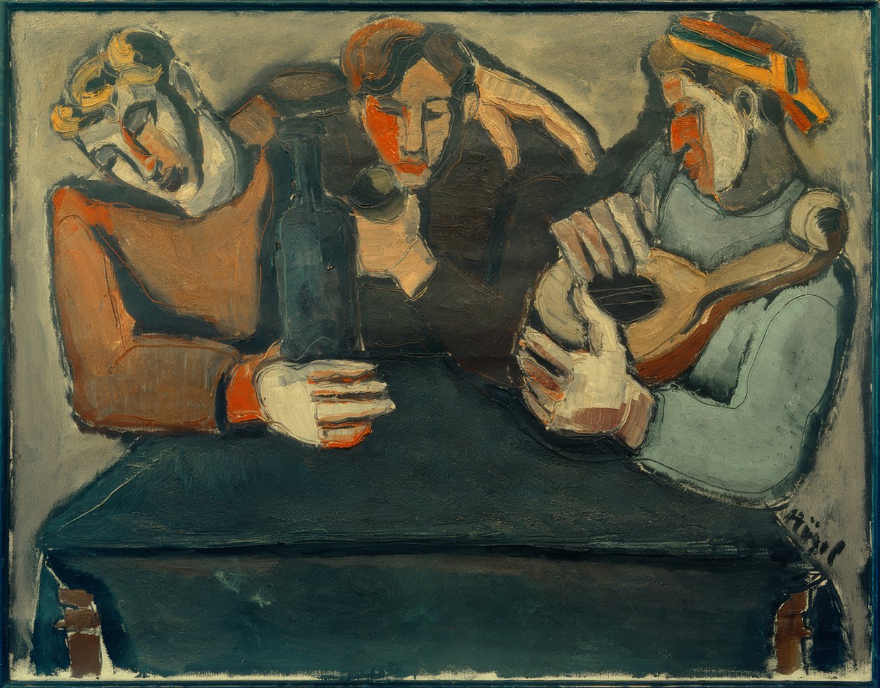 Los tres bebedores de Helmut Kolle