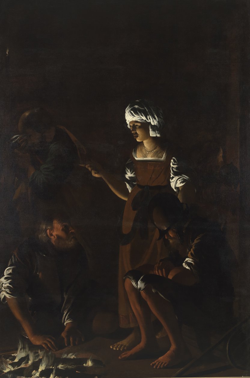 La negación de San Pedro de Hendrick ter Brugghen