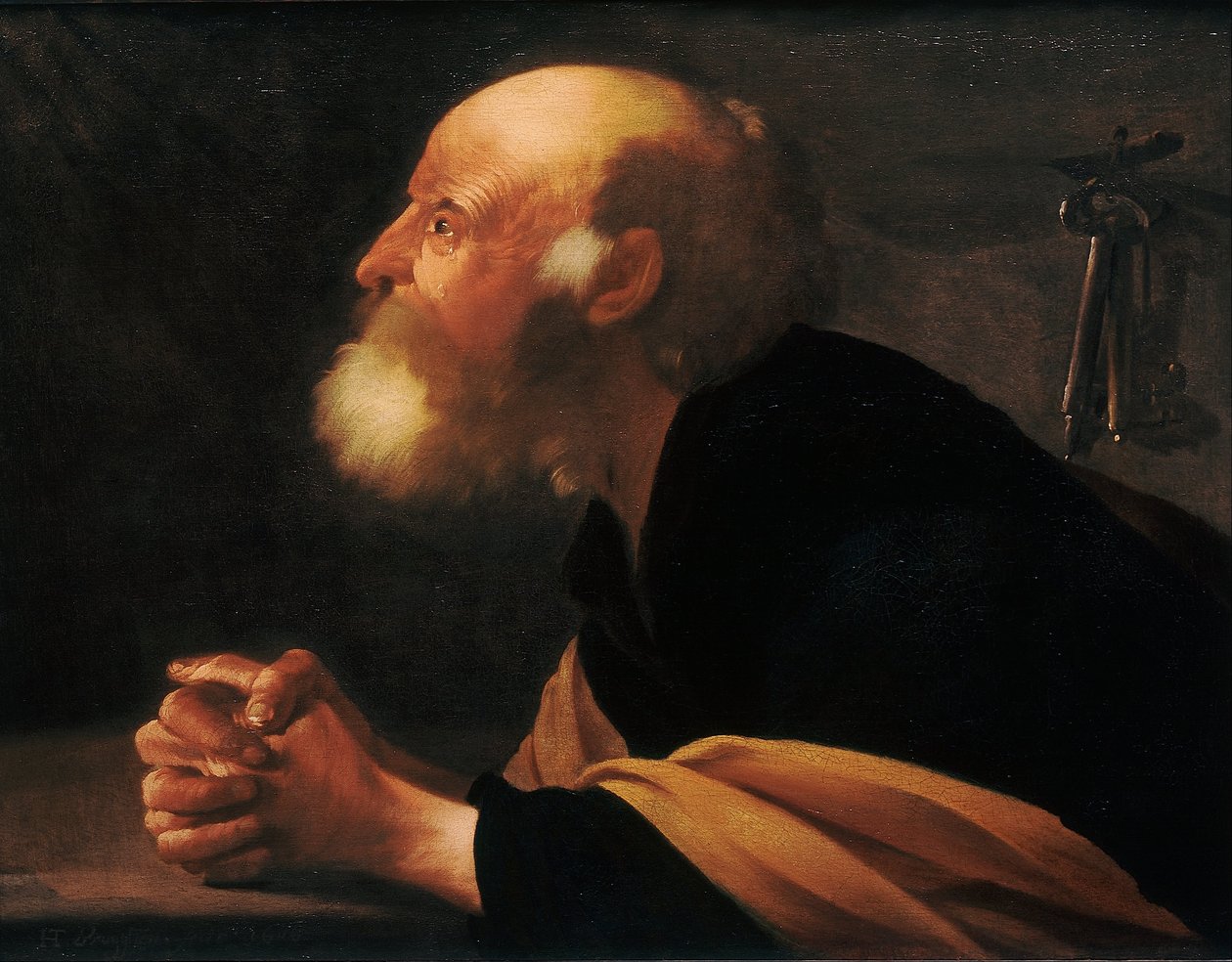 Pedro arrepentido de Hendrick ter Brugghen