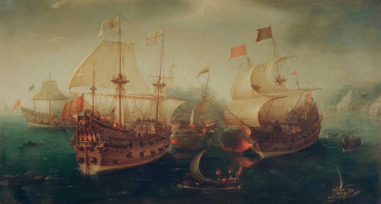 Batalla naval de Hendrick Cornelisz. Vroom