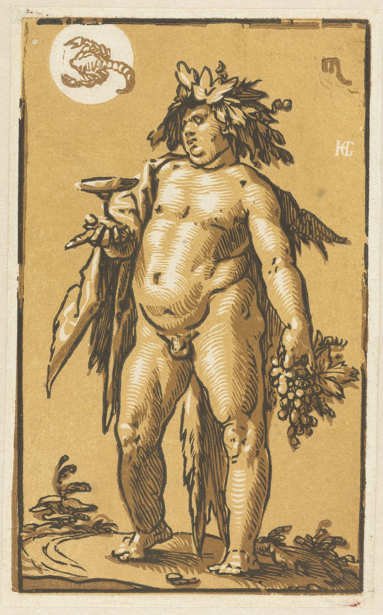 Baco de Hendrick Goltzius