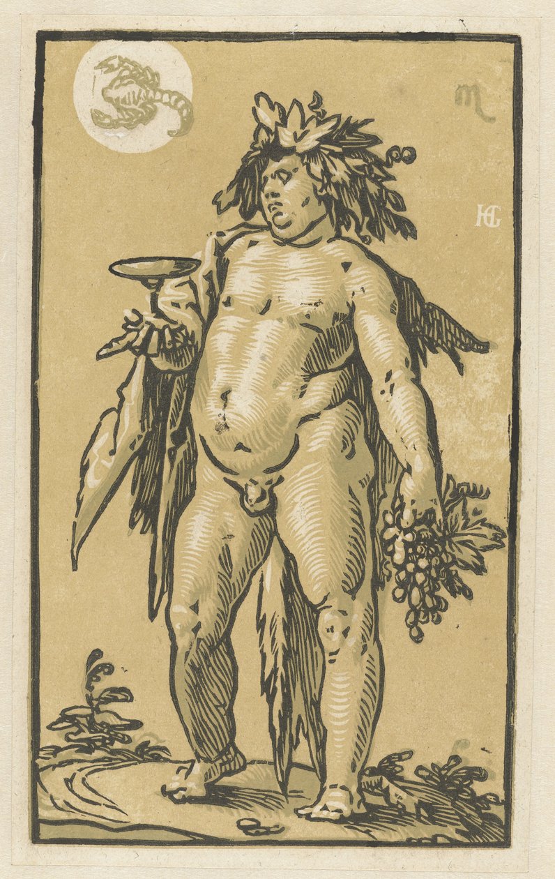 Baco de Hendrick Goltzius