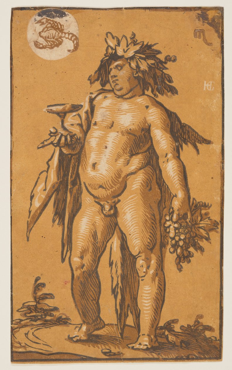 Baco de Hendrick Goltzius