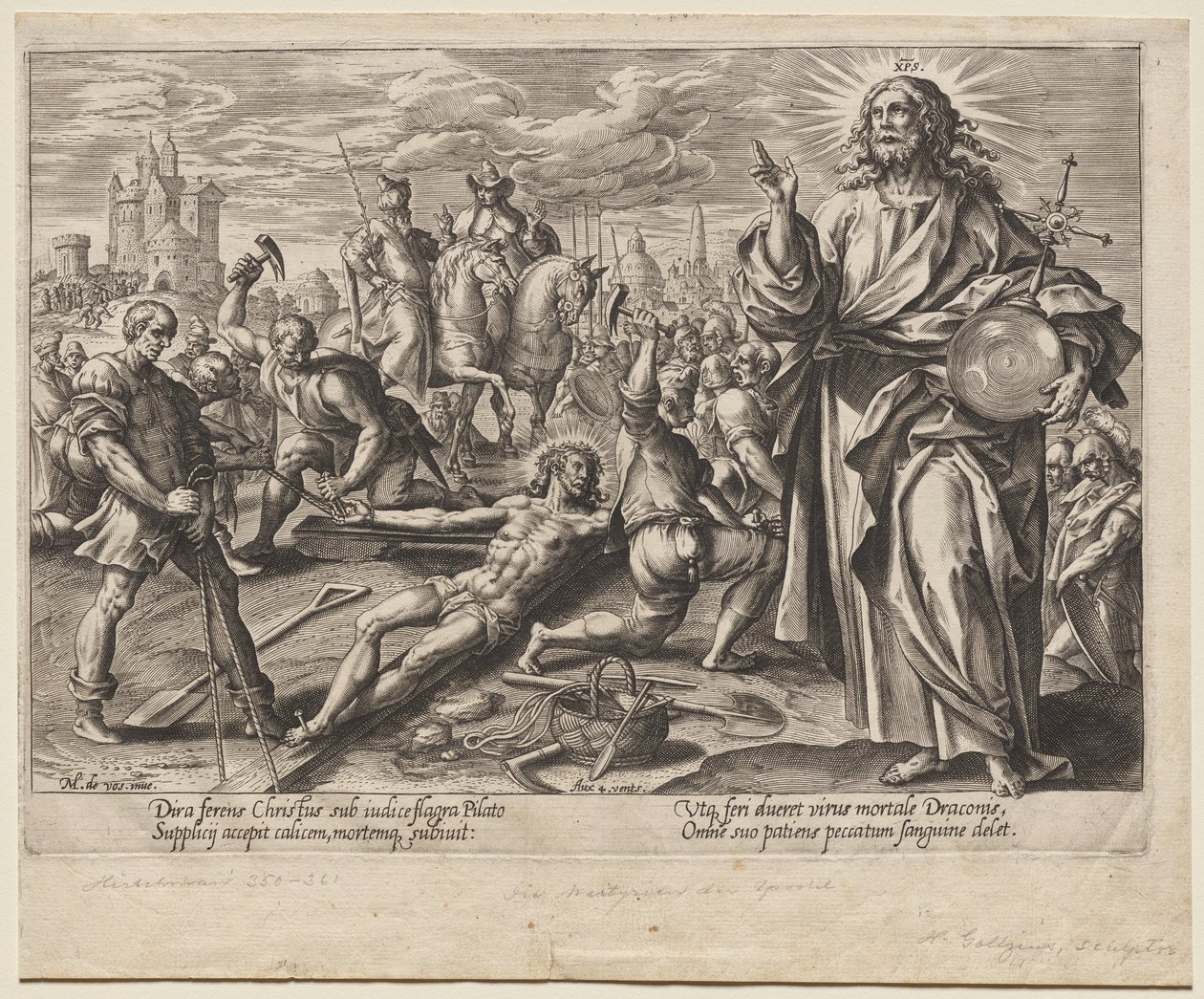 Cristo de Hendrick Goltzius