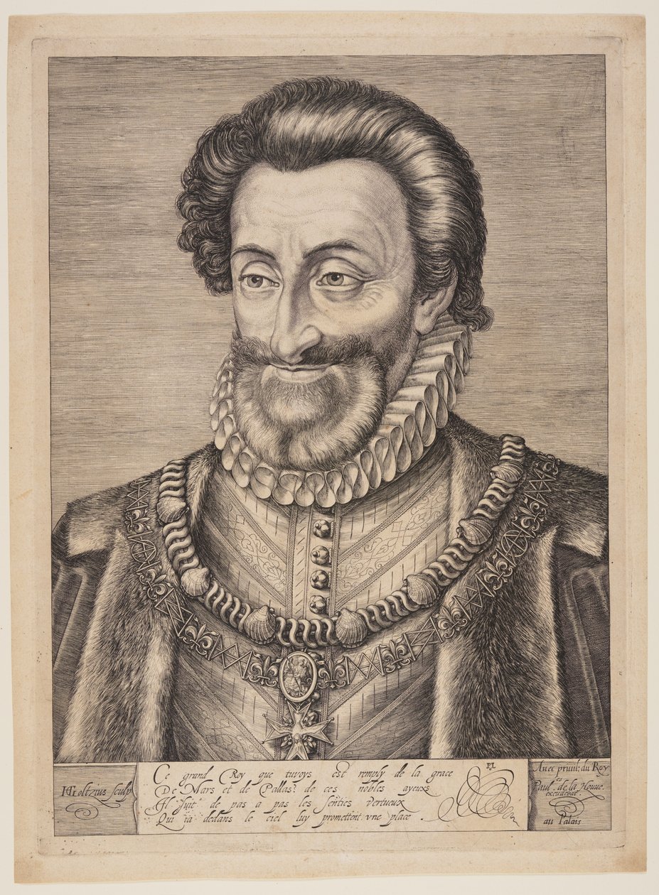 Enrique IV de Francia de Hendrick Goltzius