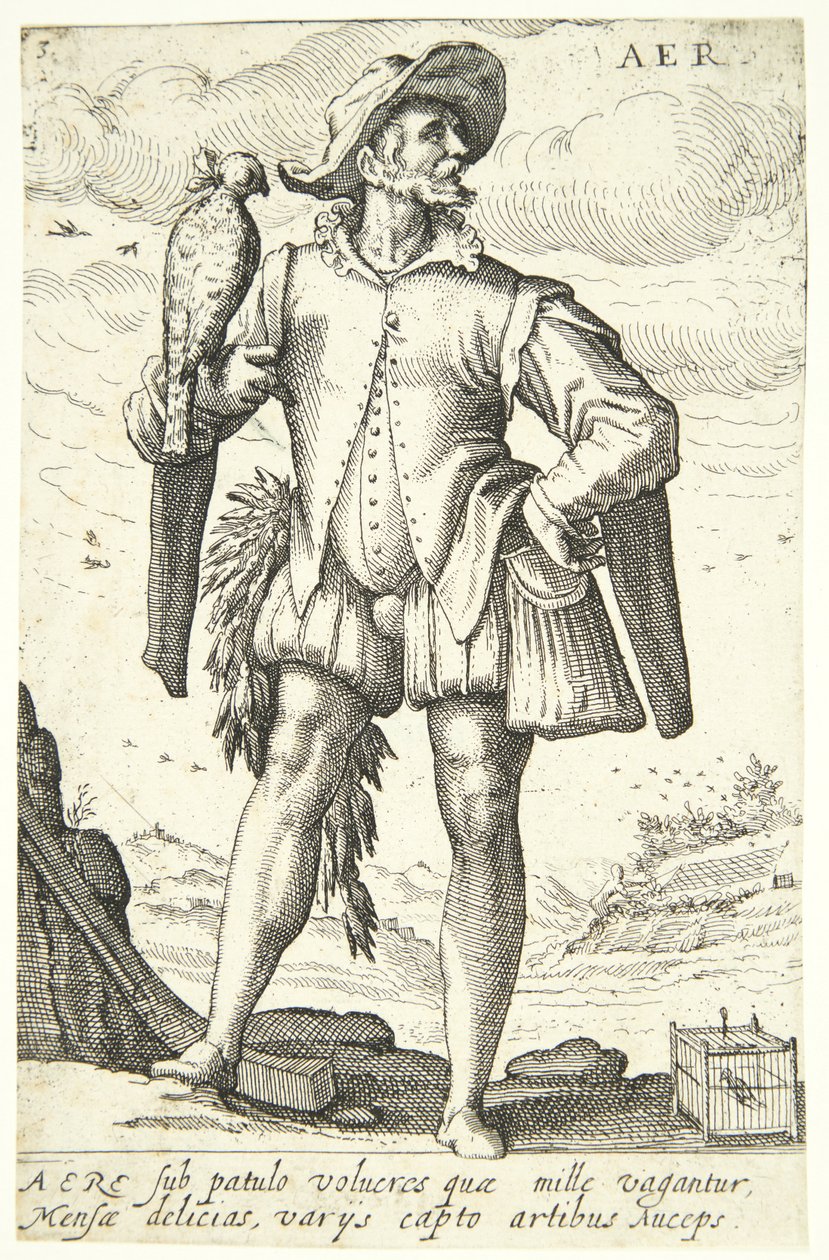 Aire (Aer) de Hendrick Goltzius