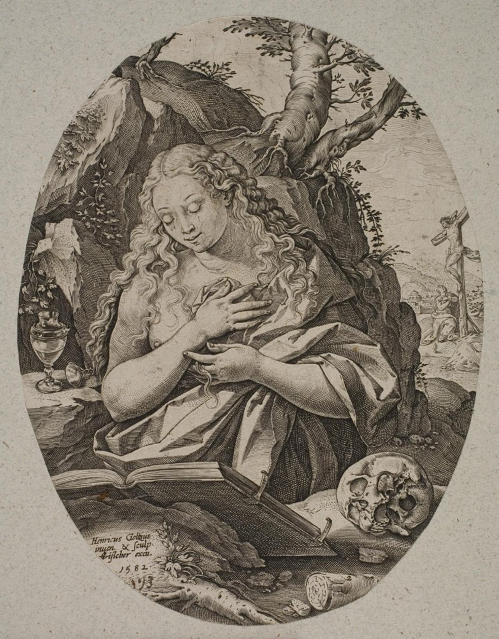 María Magdalena de Hendrick Goltzius