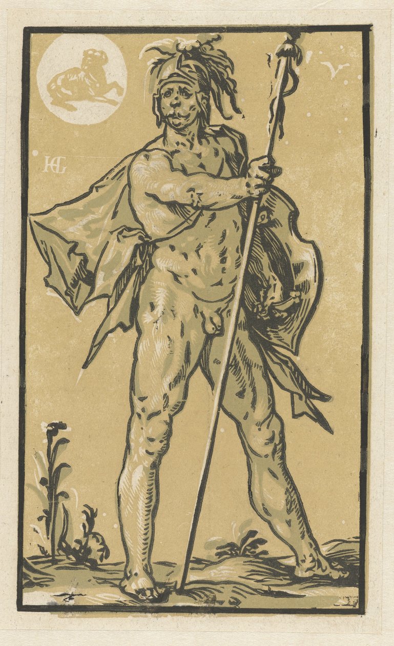 Marte de Hendrick Goltzius