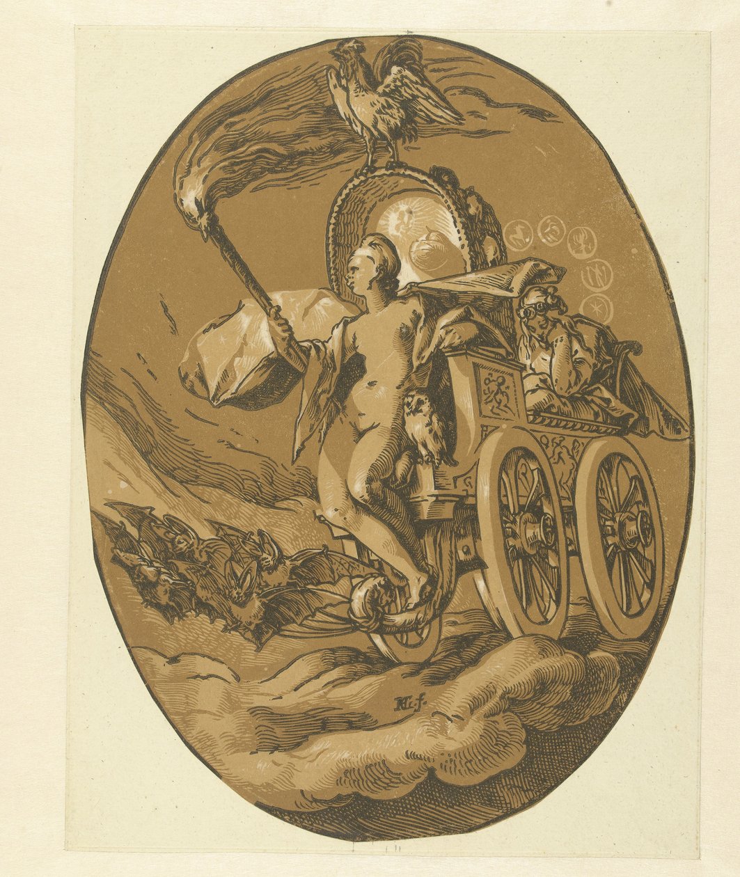 Nox
Dioses y diosas (título de la serie) de Hendrick Goltzius