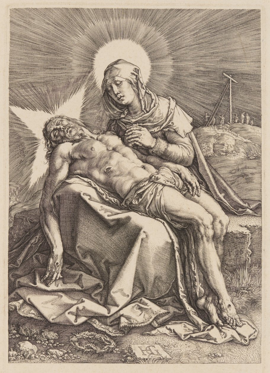 Pieta de Hendrick Goltzius