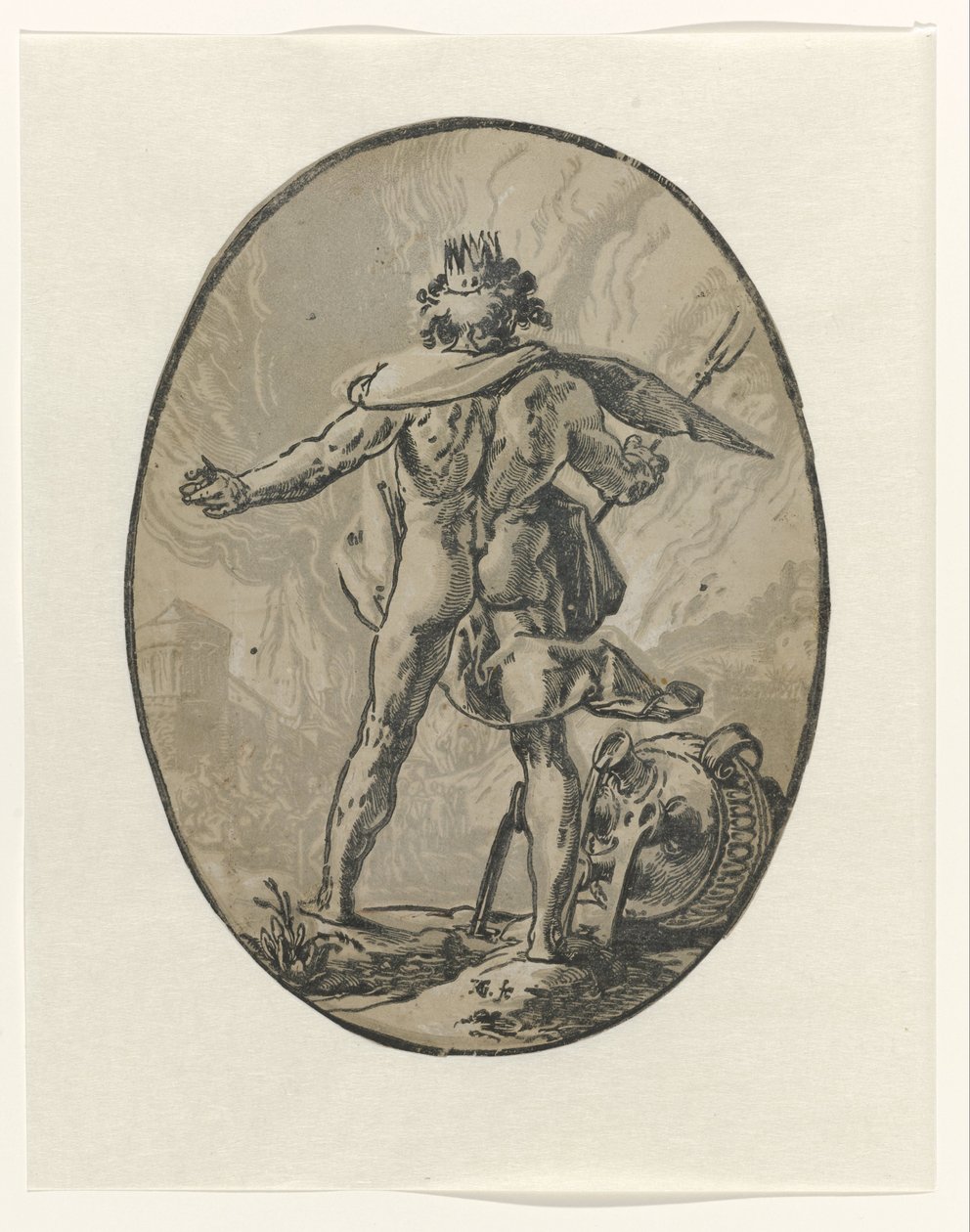 Plutón de Hendrick Goltzius