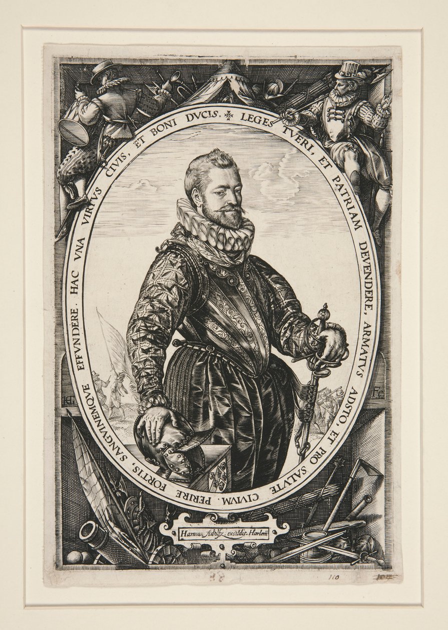 Retrato de Jacques de la Faille de Hendrick Goltzius