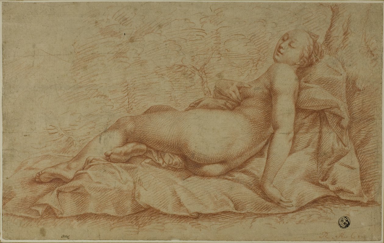 Venus reclinada de Hendrick Goltzius