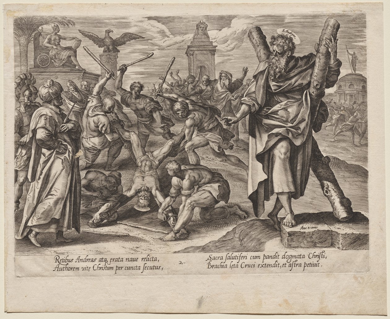 San Andrés de Hendrick Goltzius