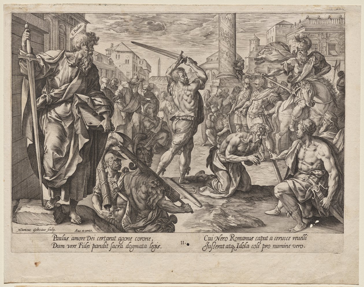 San Pablo de Hendrick Goltzius