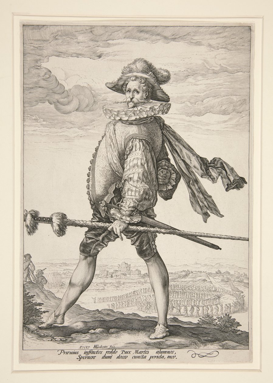 La capitana de la infanteria de Hendrick Goltzius