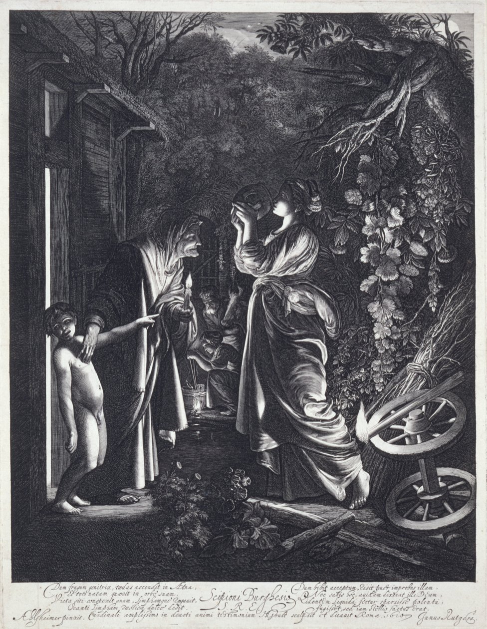 Ceres buscando a su hija de Hendrick Goudt