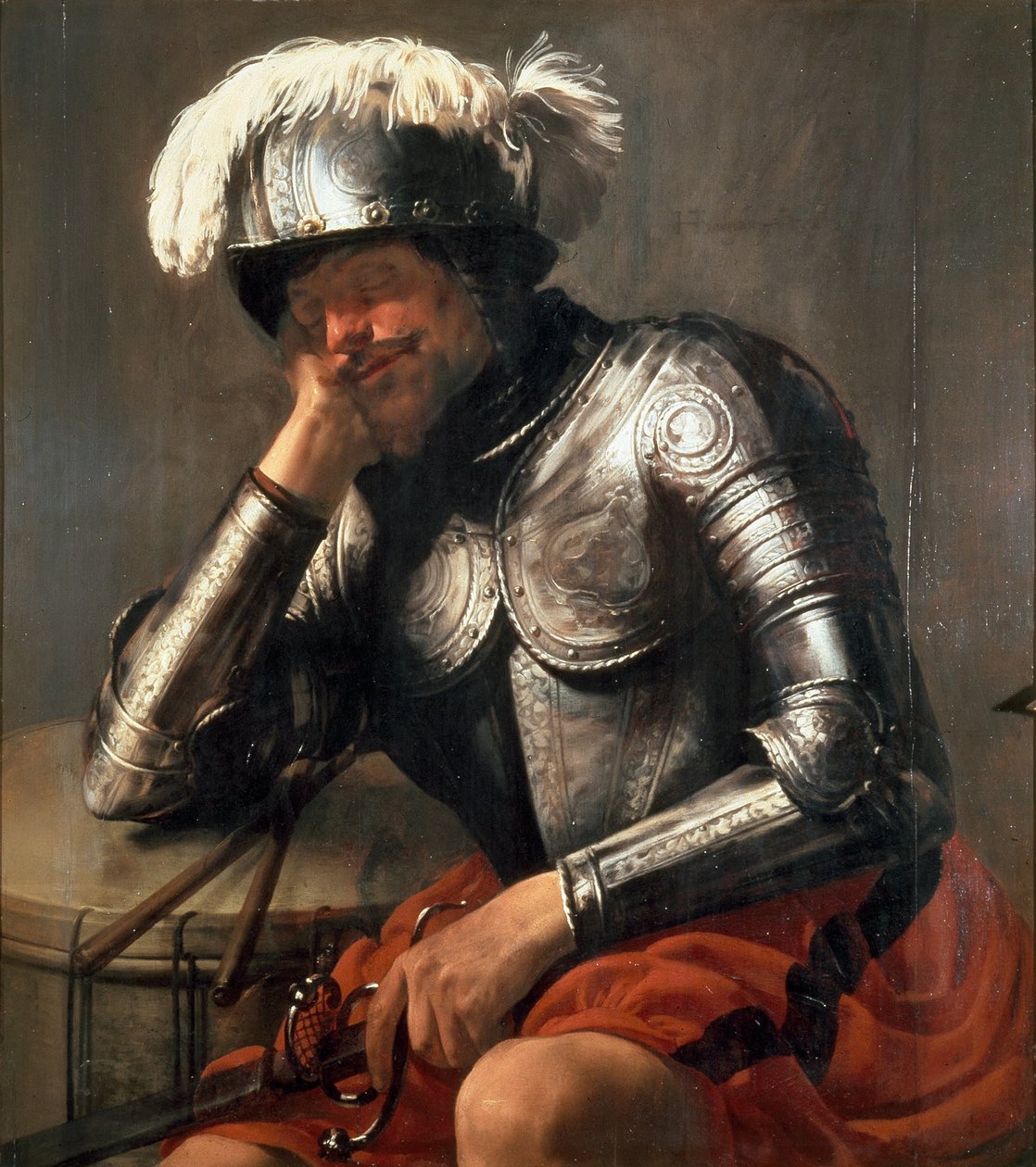 Marte dormido de Hendrick ter Brugghen