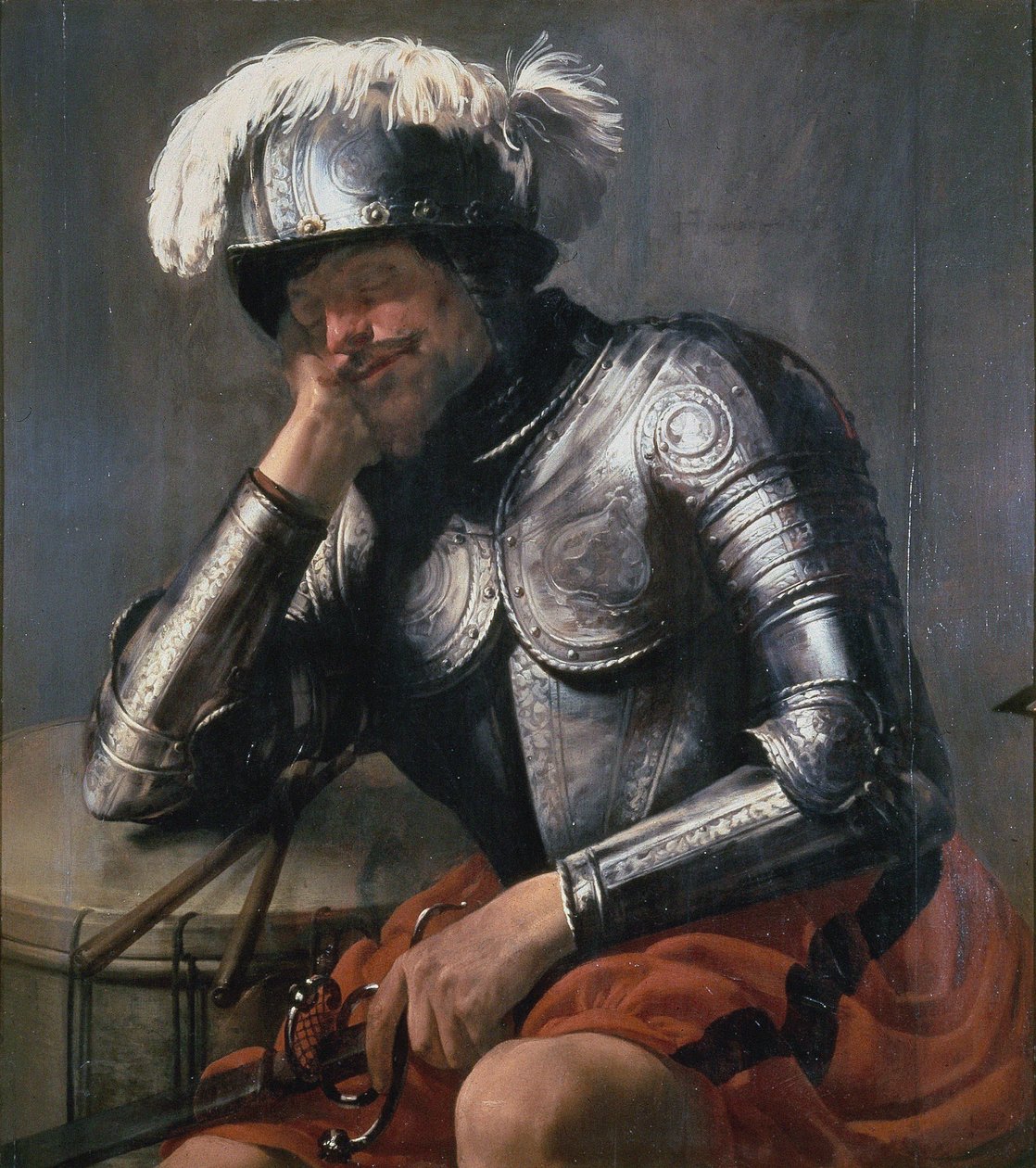 Marte dormido de Hendrick ter Brugghen