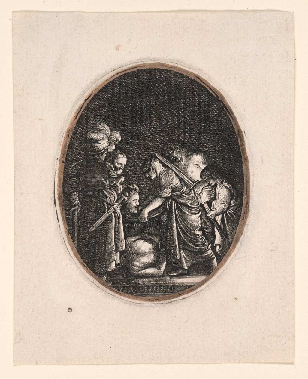 Decapitación de San Juan Bautista de Hendrick von Goudt