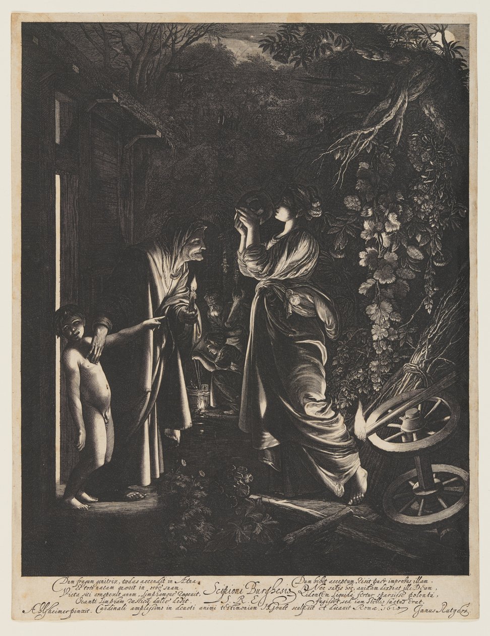 La burla de Ceres de Hendrick von Goudt