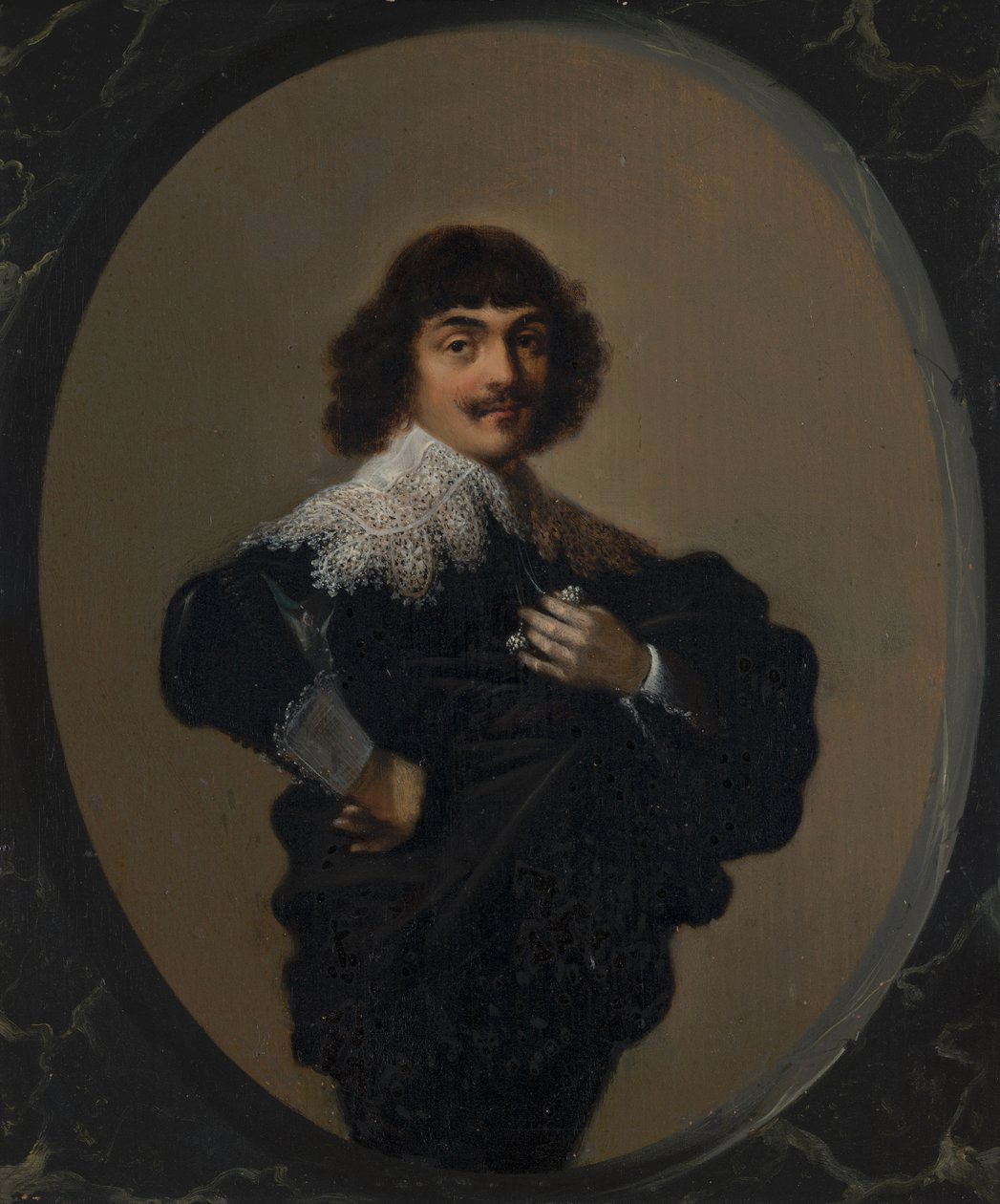 Retrato de Jean Fontaine (1608-1668) de Hendrick Gerritsz Pot