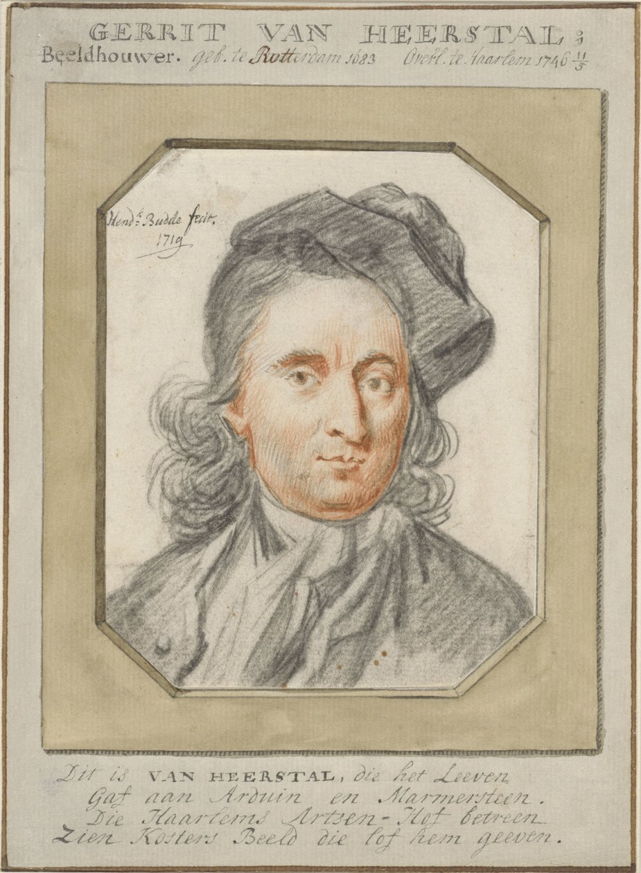 Retrato de Gerrit van Heerstal de Hendrik Budde