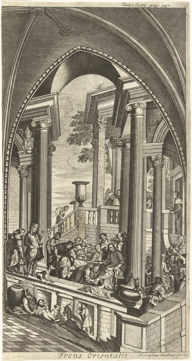 Pinturas lado este, Sint Michielsabdij Amberes de Hendrik Causé
