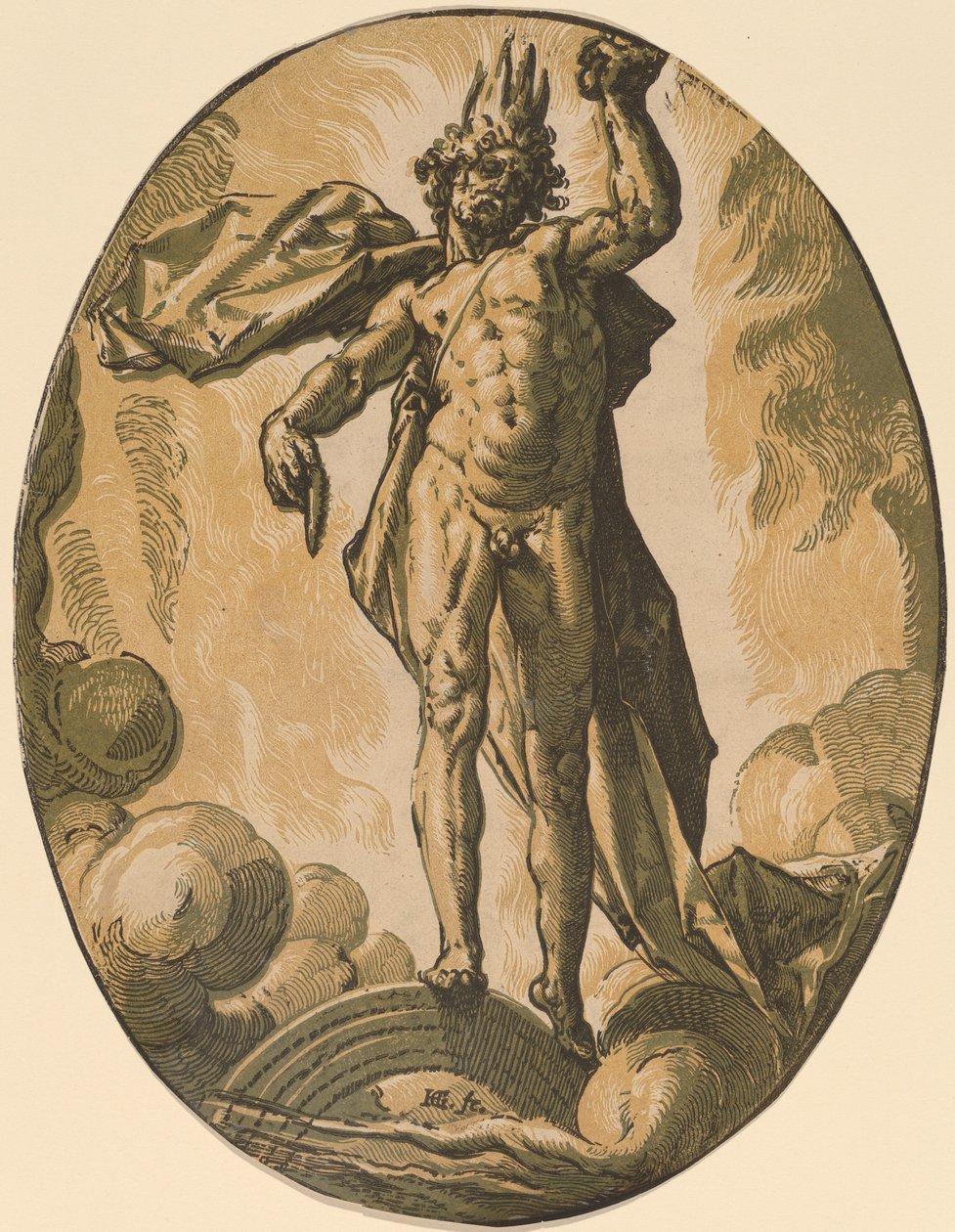 Éter de Hendrik Goltzius