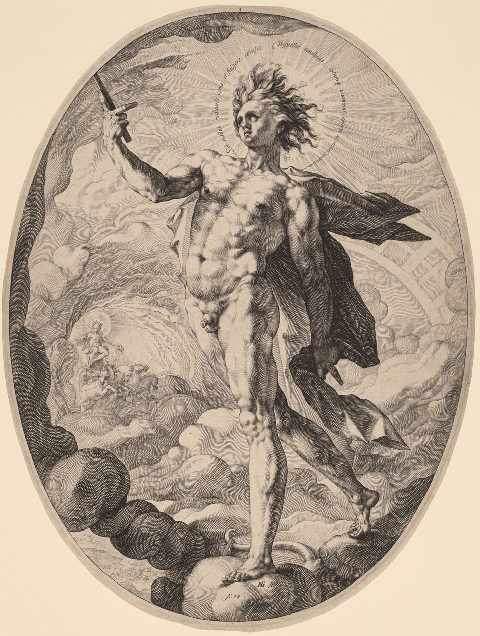 Apolo de Hendrik Goltzius