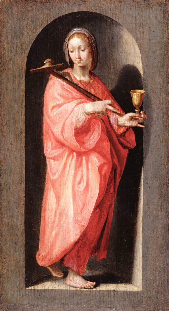 Fe, c.1600 (óleo sobre tabla) de Hendrik Goltzius