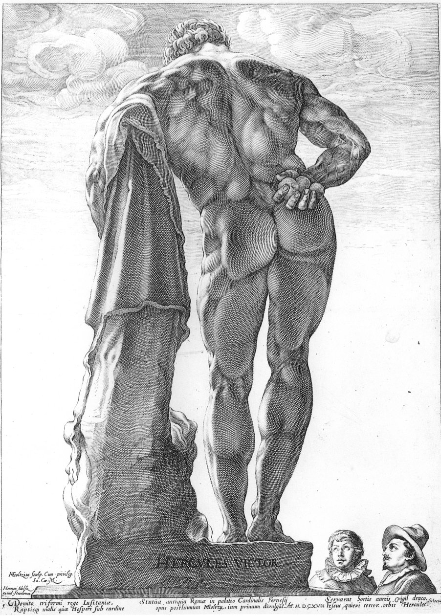 Hércules Farnesio de Hendrik Goltzius
